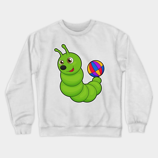 Caterpillar with Water polo - Caterpillars - Crewneck Sweatshirt